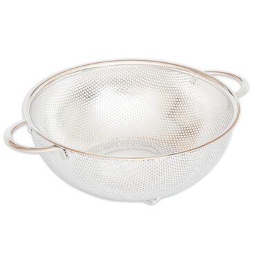 Німецьке сито з нержавіючої сталі з ручками – міцне кухонне сито для макаронів, овочів та іншого, стабільне та довговічне