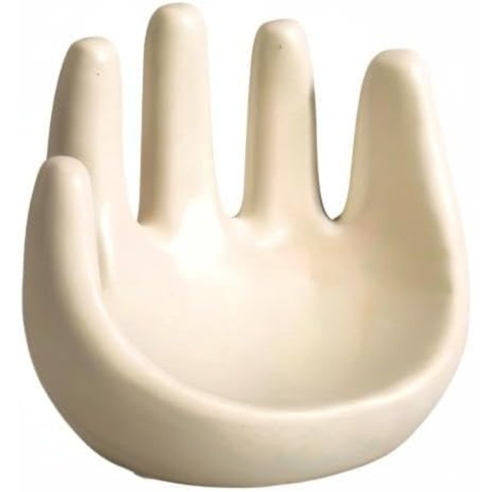 MIAJO Hand Shelf Decoration, Beige Ceramic Sculpture, Boho Shelf Decor, Hand Holder for Jewelry, Smartphone, Keys, Pen and Pencils, Knick-Knacks, Cute Home Decor