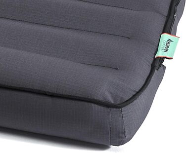 Надувний матрац для гостей Human Comfort - 100% бавовна (сірий)