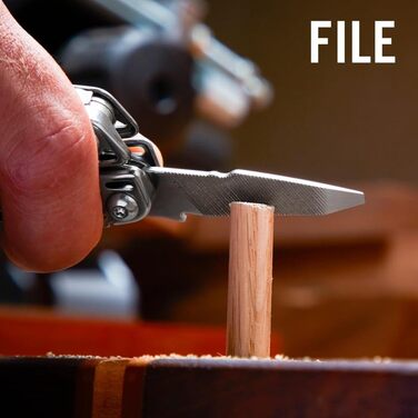 Leatherman Wingman Multi-Tool - 14 Tools for Every Situation - Stainless Steel, with Nylon Holster
