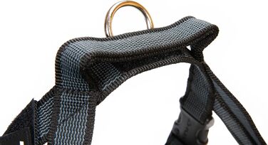 Шлейка Julius-K9 IDC® Color & Gray® чорно-сіра S / Mini