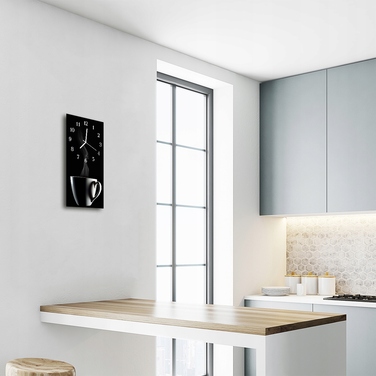 Настінний годинник Tulup, чорний, 30 см