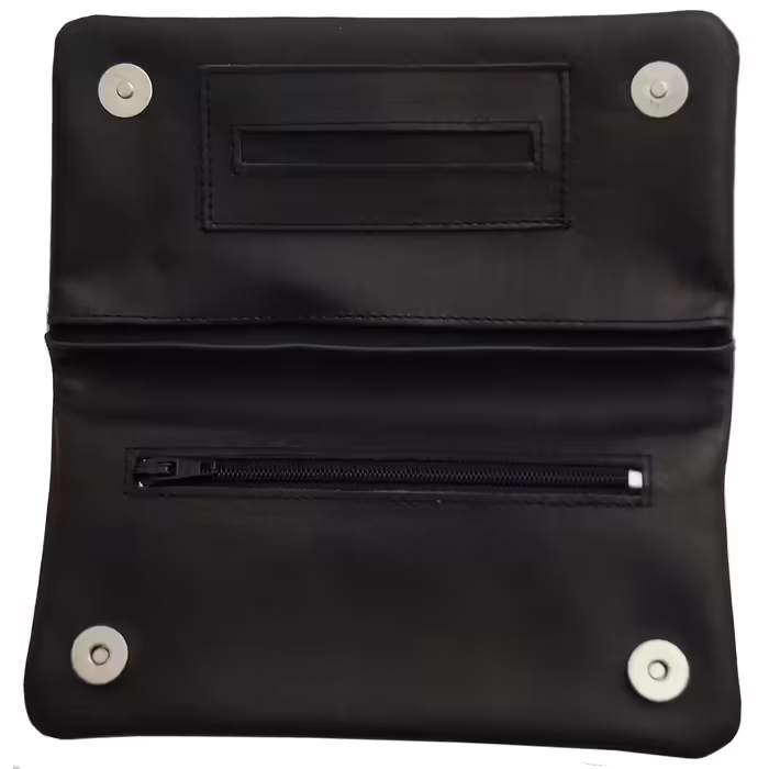 GERMANUS The Spacious Corvus - Made in EU - Leather Tobacco Pouch Tobacco Bag Rolling Pouch Rolling Case Tobacco Case