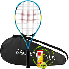 Тенісний корт Wilson Hyper Control: ракетка, чохол та 3 м'ячі Championship