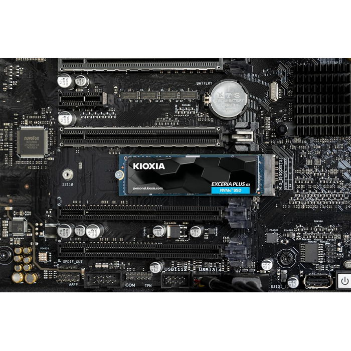 SSD KIOXIA Exceria Plus G3 1TB NVMe PCIe 4.0 M.2 Gen4 - Швидкість 5000 МБ/с