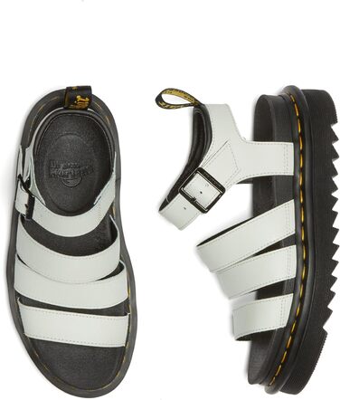 Сандалі Dr. Martens Blaire Smoked Mint (41 EU) - Жіночі шкіряні босоніжки