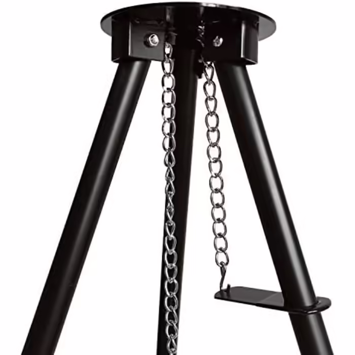 Three-Leg Grill Stand T 180 Swivel - Swivel Grill with Grate (Stainless Steel, 60 cm)