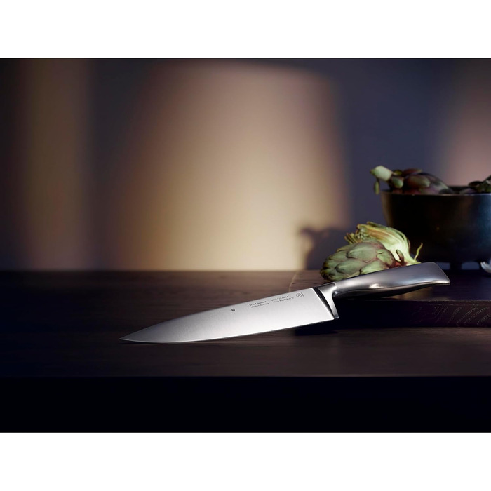Кухонний ніж WMF Grand Gourmet Performance Cut, кований сталевий ніж для м'яса та овочів, 20 см (загальна довжина 33,5 см), Made in Germany