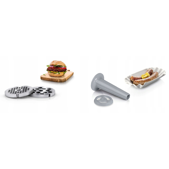 М'ясорубка Bosch MFW2510W, біла, 1500 Вт