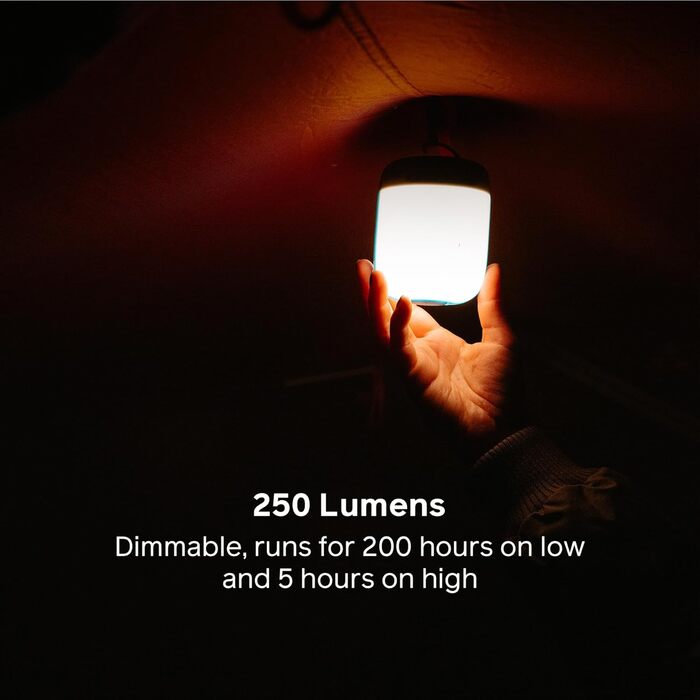BioLite AlpenGlow Outdoor Lantern & Power Bank, Various, 250 lm