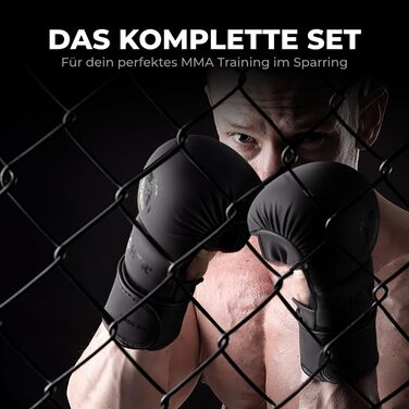 Спаррингові рукавички FIGHTR® для MMA, боксу та кікбоксингу | 07 oz | з додатковою товстою підкладкою та сумкою