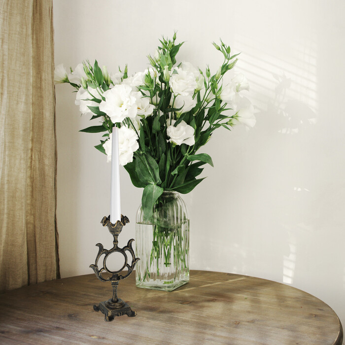 Relaxdays Antique Candle Holder