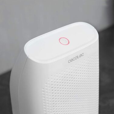 Зволожувач повітря Cecotec BigDry Series 2000: 750 мл/день, резервуар 0.6-2 л, 2 швидкості, 2 режими, радіус дії до 25 м², функція очищення, білий