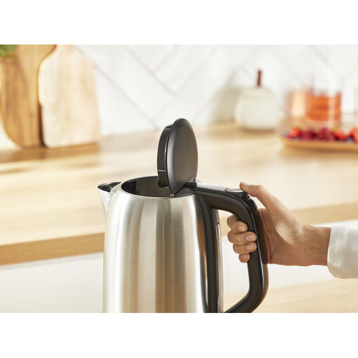 Електричний чайник Tefal KO5S0DE0, 2400 Вт, 1,7 л, сріблястий/сірий