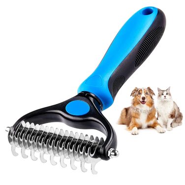 Щітка для вичісування підшерстка собак та котів, професійна для видалення ковтунів та шерсті