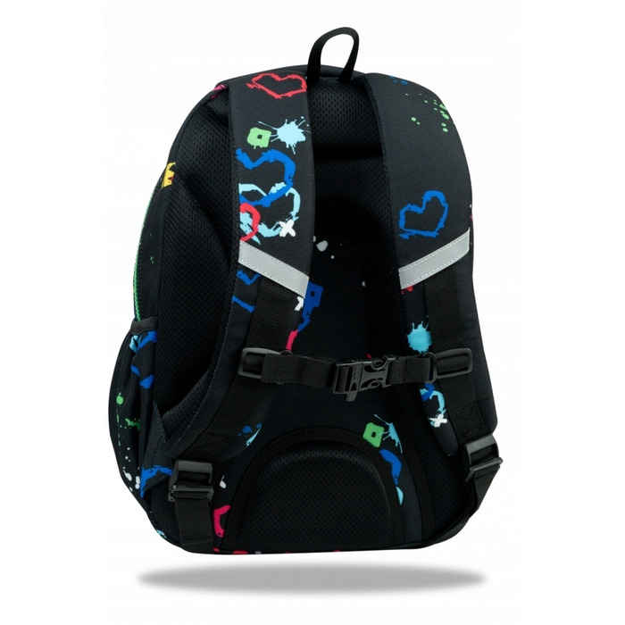 Багатовідсіковий шкільний рюкзак CoolPack (чорний, фіолетовий, синій, рожевий)