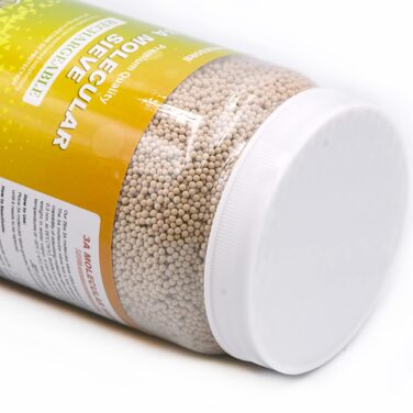 Wisesorb 0.9 kg 3A Molecular Sieve Desiccant Beads Air Dehumidifier Moisture Absorber