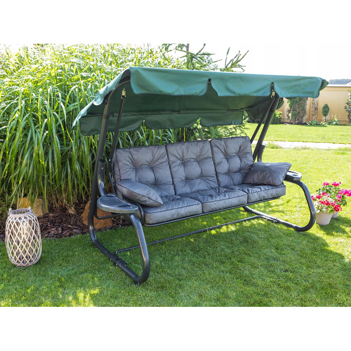 Подушка Hobbygarden 110 x 60 x 10 см, сіра