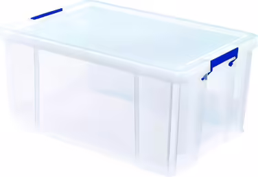 BANKERS BOX ProStore Large Storage Box with Lid, 70 Liter (Interior Dimensions 30 x 58 x 38.5cm), 1 Piece