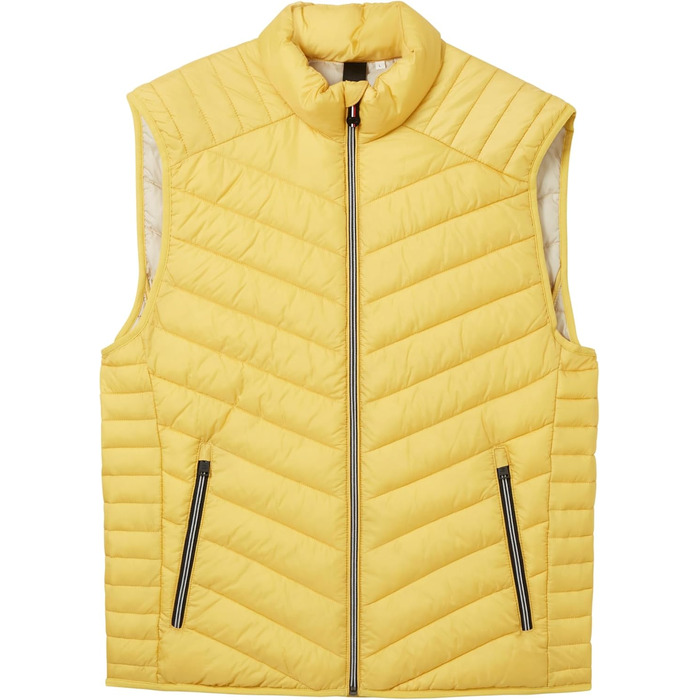Жилет чоловічий TOM TAILOR, XL, жовтий Primerose (11657)