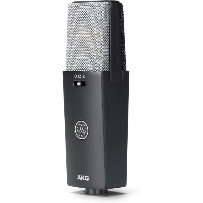Мікрофон конденсаторний AKG C114 (великої мембрани, кардіоїдний, багатодіафрагмовий) для контент-мейкерів та музикантів