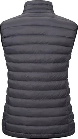 Жіночий теплий пуховий жилет itte Donkey Andy для туризму, подорожей та повсякденного носіння (сірий, L)