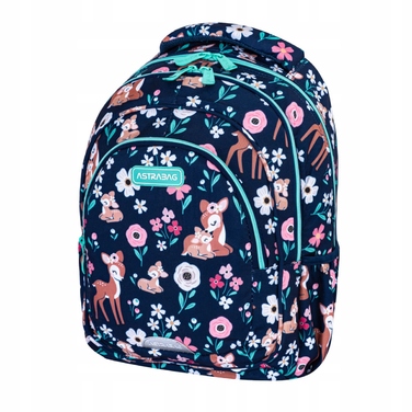 Багатофункціональний шкільний рюкзак AstraBag, синій, 20 л