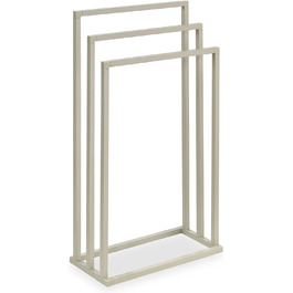 Підставка для рушників KUNO, лакована, металева, з 3-ма перекладинами (Бежевий)