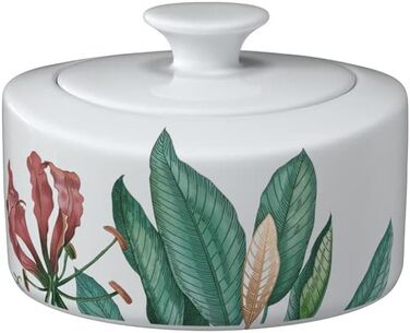 Цукровниця та банка для джему Villeroy & Boch Signature Avarua, 330 мл, біла з малюнком