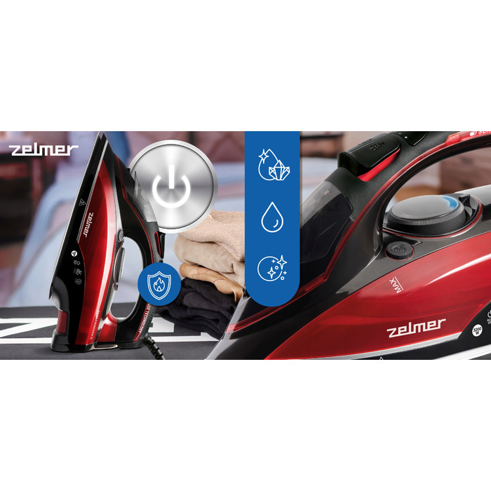 Парова праска Zelmer ZIR3210 Performance 3200 Вт