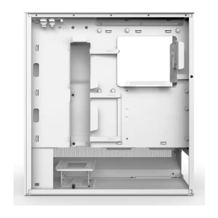 Корпус NZXT H5 Flow RGB Midi Tower, білий