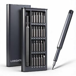 Набір викруток Feinmechaniker LOSGATOS 25 в 1 для ремонту телефонів, ноутбуків, ПК, Macbook, PS4/PS5, окулярів. 47 біт S2 преміум якості