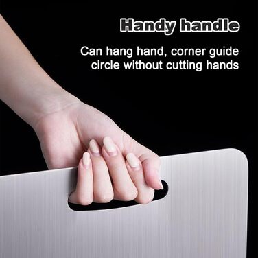 Набір титанових обробних дощок Titan (3 шт.) з нержавіючої сталі S316 - для м'яса, фруктів, овочів