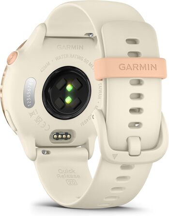 Розумний годинник Garmin vívoactive 6 42mm: AMOLED, 80+ спортивні програми, 11 днів роботи від акумулятора, Garmin Pay