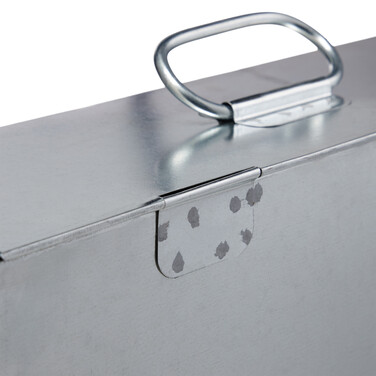 Relaxdays Ash Bucket Rectangular with Lid