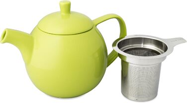 FORLIFE Curve Teapot with Infuser, 625 ml 24-Ounce / 710 ml lime