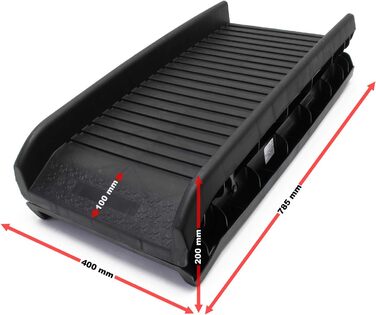 Рампа для собак Wiltec, 156x40 см, складана, з пластику, до 90 кг, протиковзка