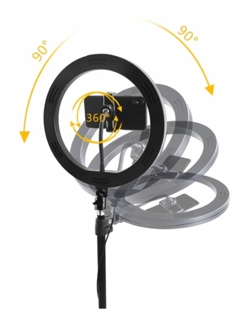 Кільцева лампа Ring LED для фото, відео, селфі та макіяжу, штатив 220 см