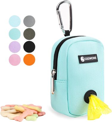 Сумка для ласощів та пакетиків для вигулу собак COOWONE, рожева (міні)