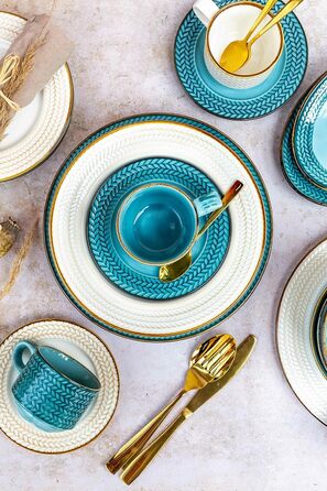 MÄSER Serie Prospero: 8-Piece Premium Porzellan Set для 4 осіб (кавовий сервіс)