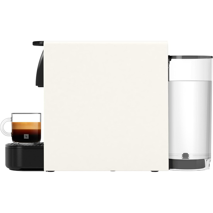 Кавомашина Nespresso Krups XN1101 Essenza Mini, біла, 1260W, 0.7л, клас енергоефективності A (без спінювача молока)