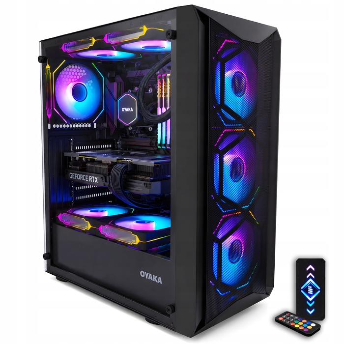 Корпус OYAKA FT-G2-1 Midi Tower, чорний