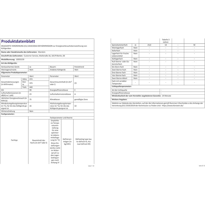 Klarstein Mini холодильник для кімнати 23L: міні-холодильник для напоїв та косметики, міні-бар, тихий холодильник з регульованою полицею, компактний холодильник для догляду за шкірою 5-15°C