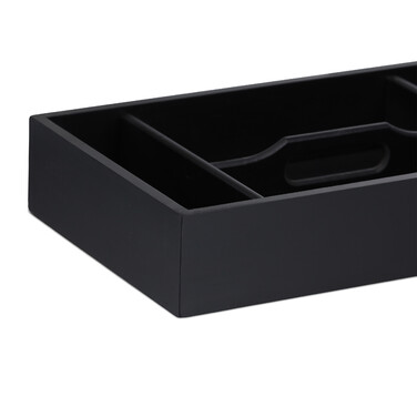 Relaxdays Cutlery Box with Carrying Handle