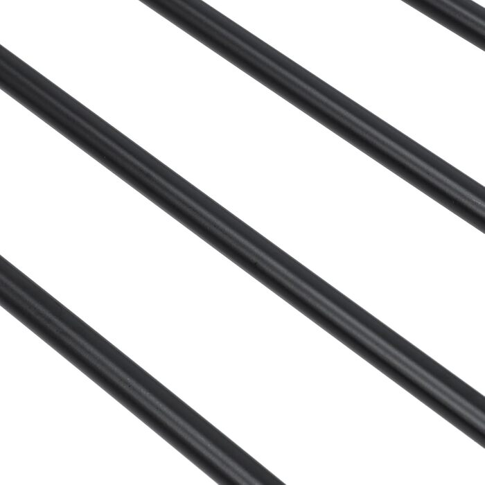 Металеве розширюване перегородка для собак, захисне перегородка для дітей, чорний колір, висота 42 см