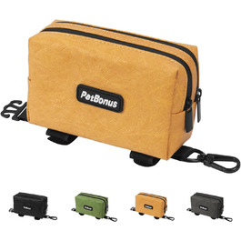 Диспенсер для собачих відходів PetBonus з водонепроникним корпусом, міцна сумка для ласощів та 15 відходів (колір: коричневий)