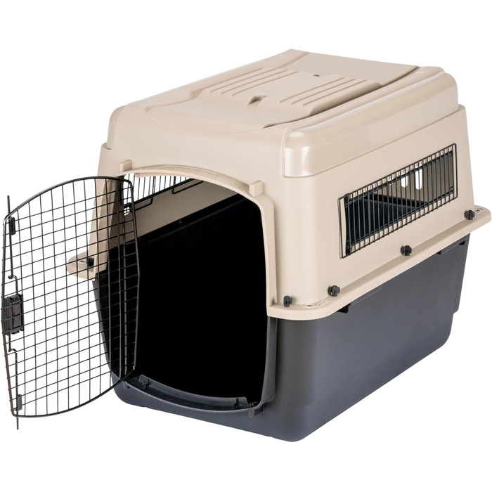 Кіньчата Trixie VARI Kennel V, 81 см, чорний/бежевий