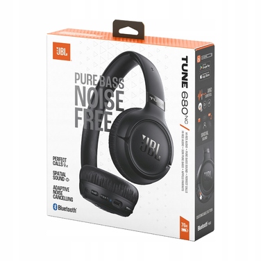 Бездротові накладні навушники JBL Tune 680NC, чорні