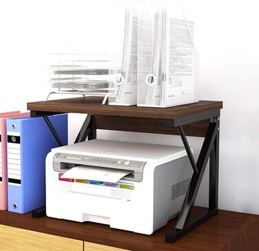 Кухонна полиця для мікрохвильової печі та тостера, органайзер для кухні (дуб/3 яруси) (чорний/2 яруси)