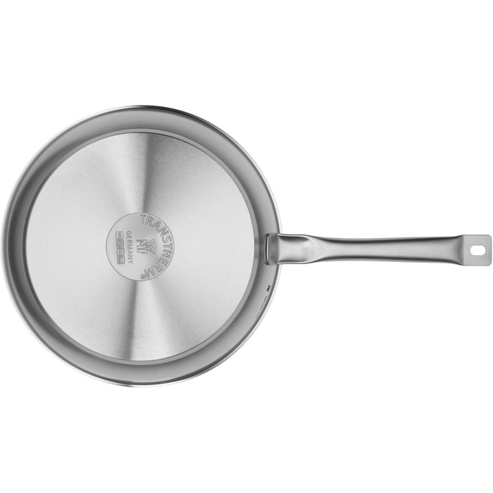 Сковорода WMF Gourmet Plus 28 см, нержавіюча сталь, індукція, матова, для всіх плит, духовка до 250°C